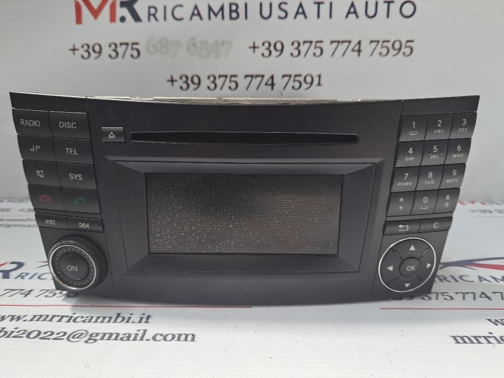 Autoradio MERCEDES Classe E Berlina W211 (02>07)