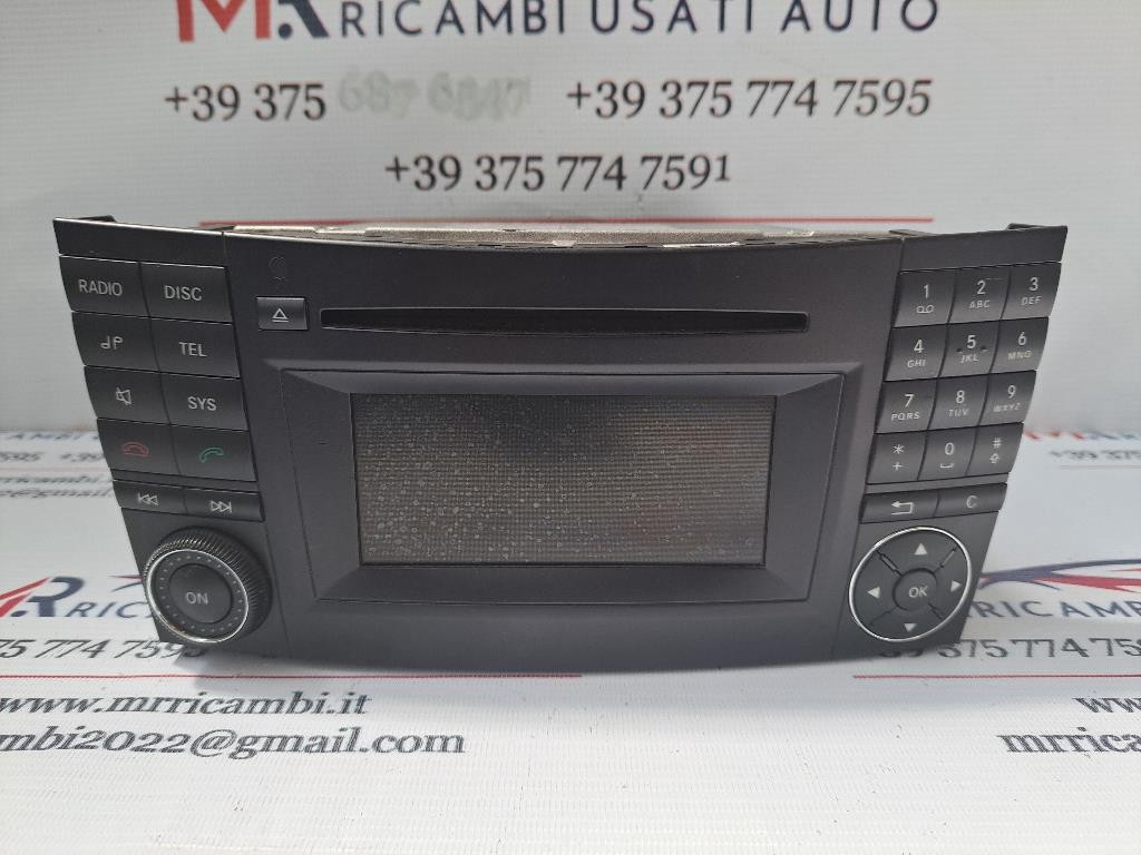 Autoradio MERCEDES Classe E Berlina W211 (02>07)