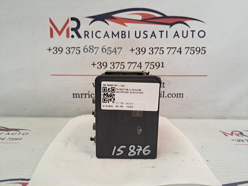 ABS PEUGEOT 208 Serie (12>19)