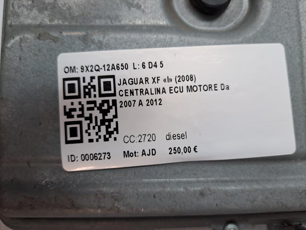 Centralina motore JAGUAR XF Serie (08>11)