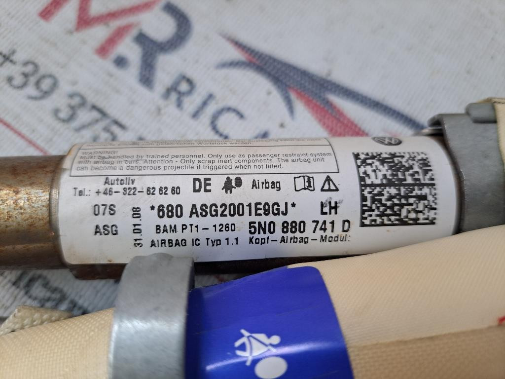 Airbag a tendina lato Sinistro VOLKSWAGEN Tiguan 1° Serie