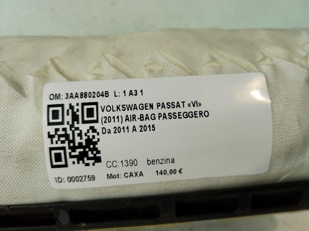Airbag Passeggero VOLKSWAGEN Passat Berlina 5° Serie