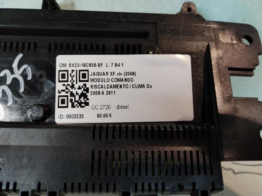 Comandi Clima JAGUAR XF Serie (08>11)