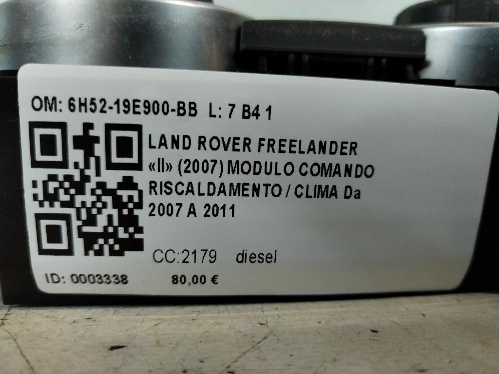 Comandi Clima LAND ROVER Freelander 3° Serie