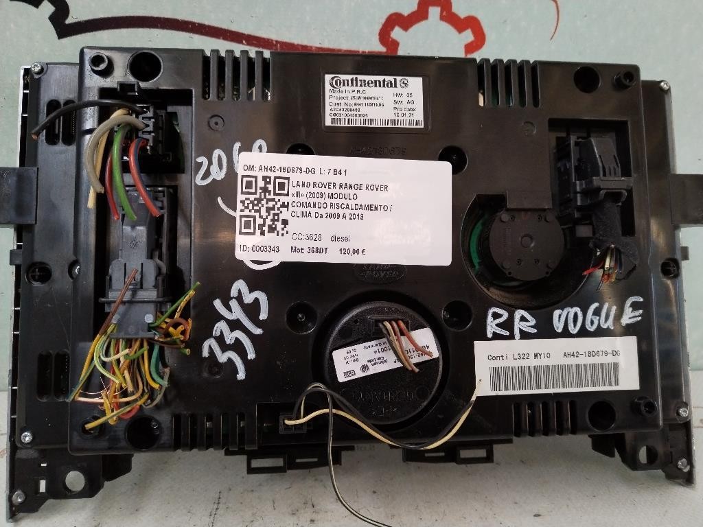 Comandi Clima LAND ROVER Range Rover 3° Serie