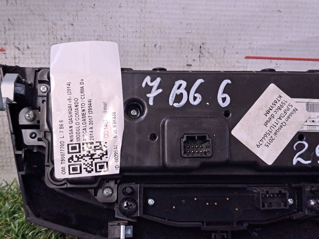 Comandi Clima NISSAN Qashqai Serie