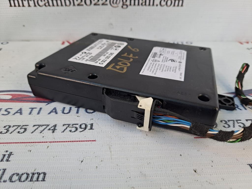 Centralina bluetooth telefono VOLKSWAGEN Golf 6 Berlina (08>12)