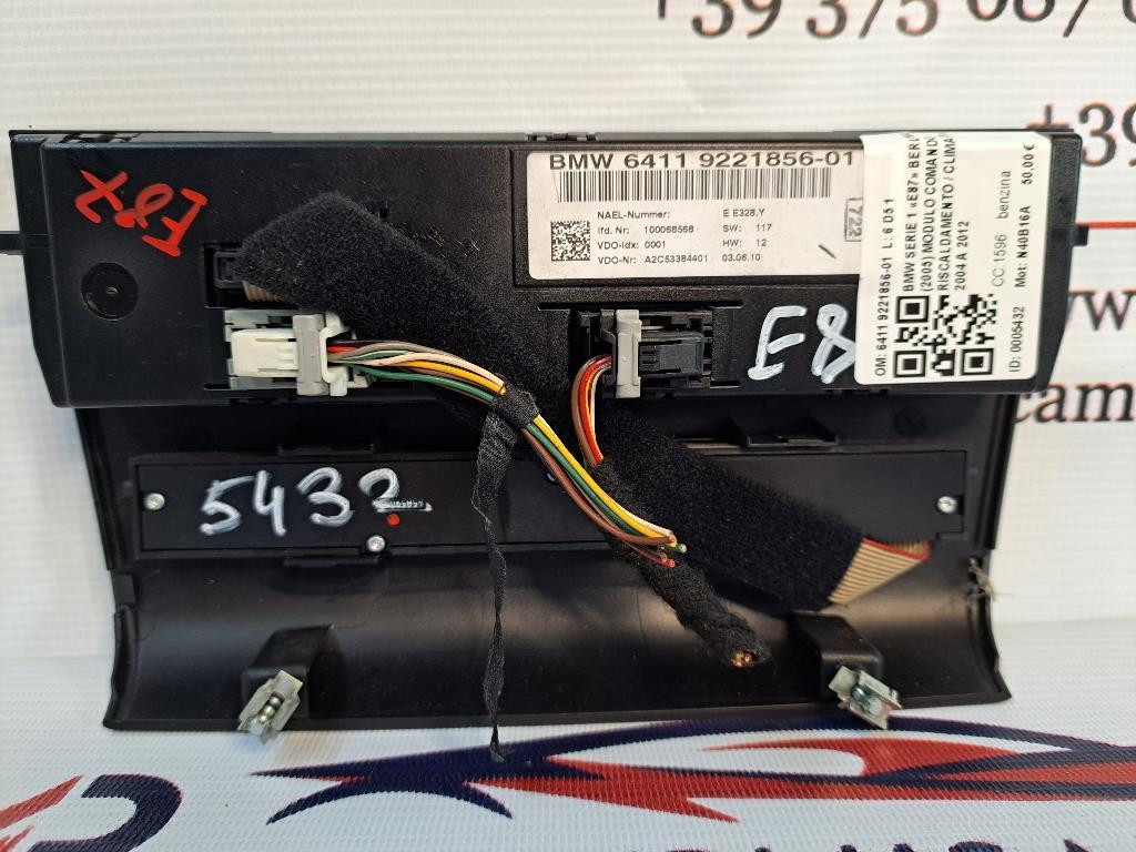 Comandi Clima BMW Serie 1 Serie (E87) (07>)