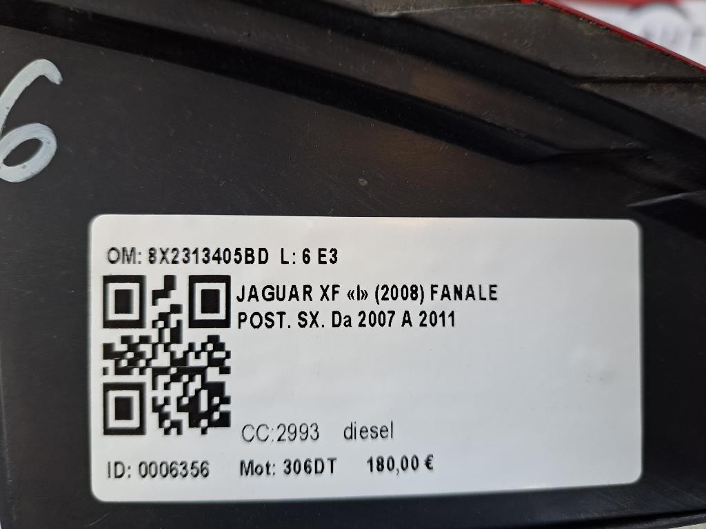 Stop fanale Posteriore Sinistro JAGUAR XF Serie (08>11)