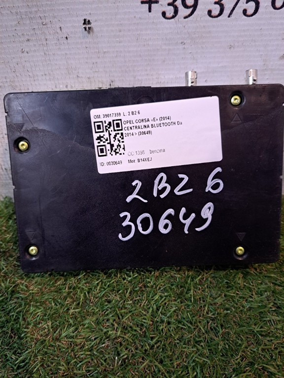 Centralina bluetooth telefono OPEL Corsa E 3° Serie