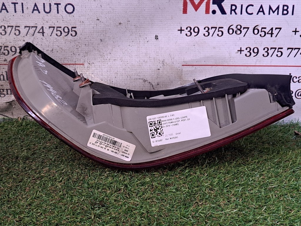 Stop fanale posteriore a LED Destro BMW Serie 3 E92 Coupé