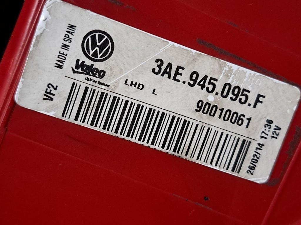 Stop fanale Posteriore Sinistro VOLKSWAGEN Passat Berlina 5° Serie