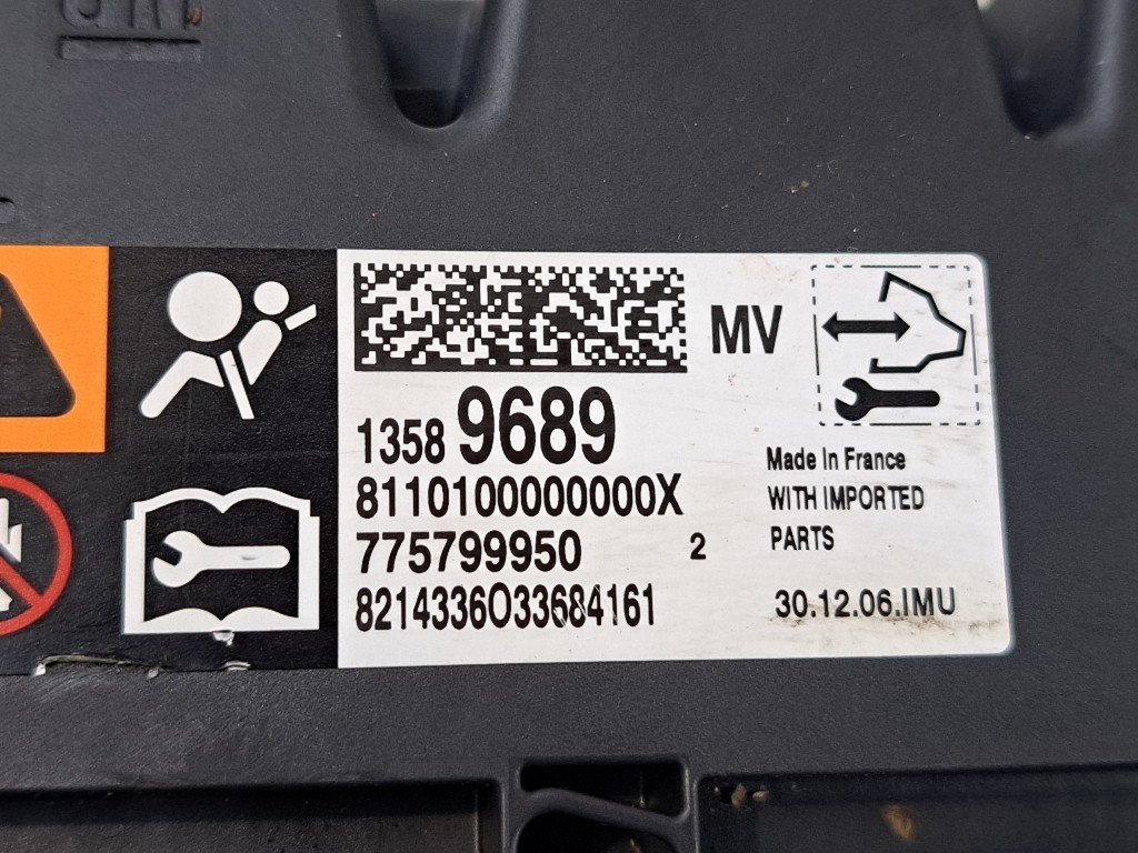 Centralina Airbag OPEL Meriva 3° Serie