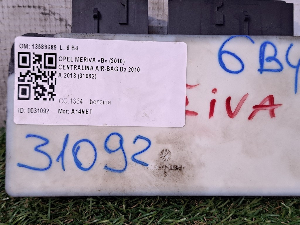 Centralina Airbag OPEL Meriva 3° Serie