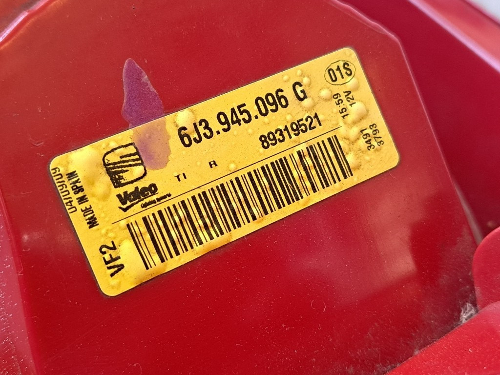 Stop fanale posteriore Destro SEAT Ibiza Serie (08>12)