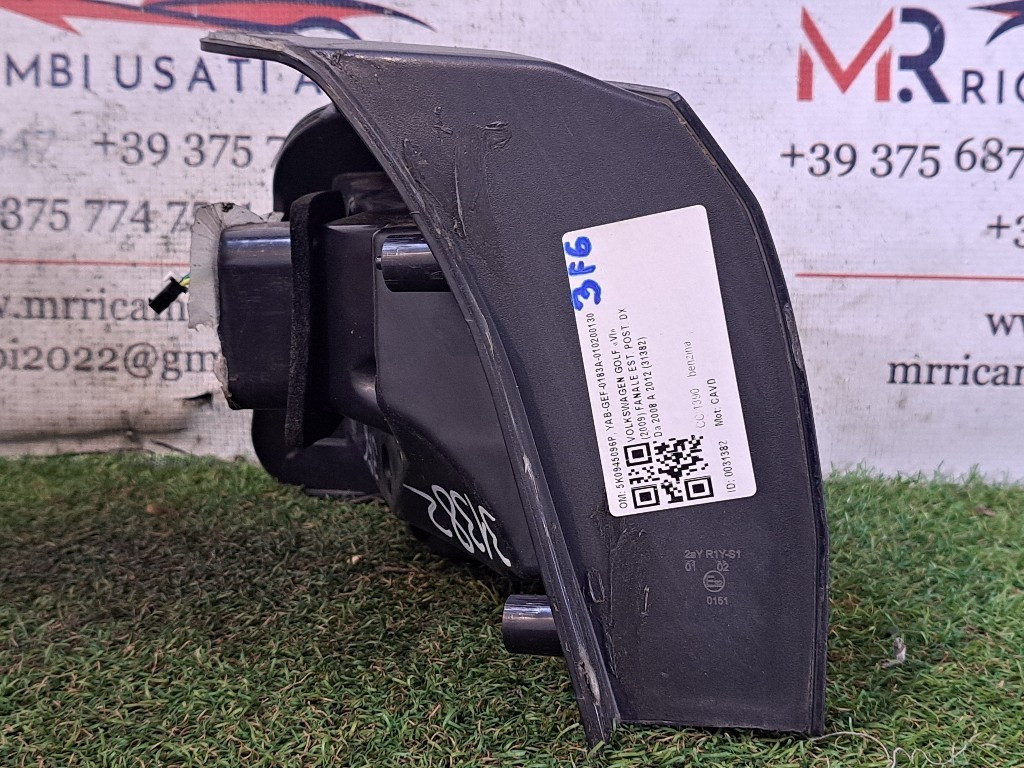 Stop fanale posteriore Destro VOLKSWAGEN Golf 6 Berlina (08>12)