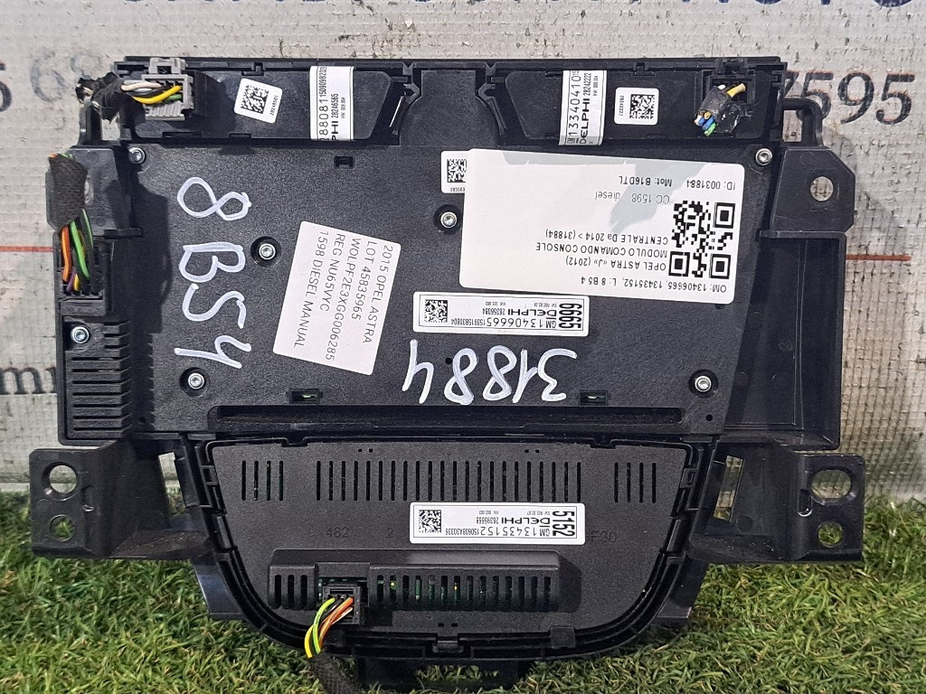 Comandi Clima OPEL Astra J 2° Serie