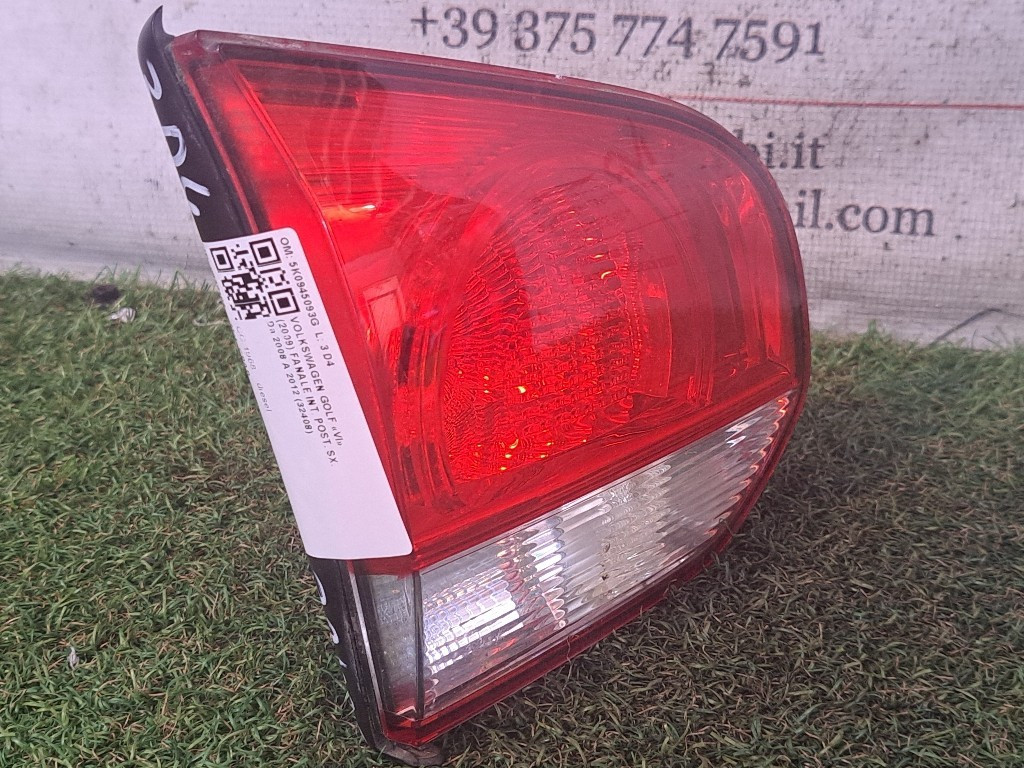 Stop fanale Posteriore Sinistro VOLKSWAGEN Golf 6 Berlina (08>12)