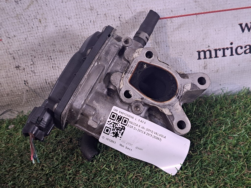 Valvola EGR MAZDA 6 3 serie Berlina (12>)