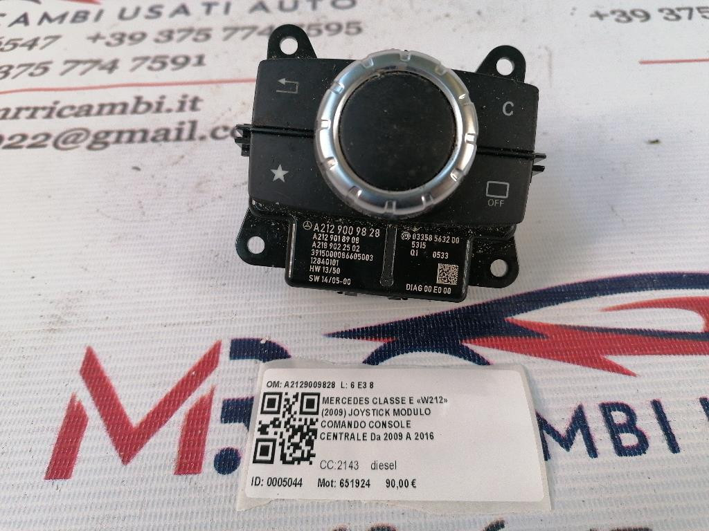 Joystick computer di bordo MERCEDES Classe E Berlina W212