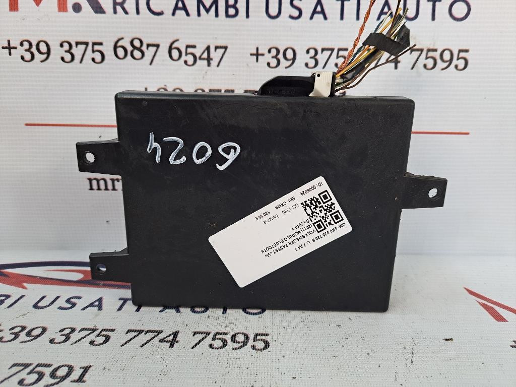 Centralina bluetooth telefono VOLKSWAGEN Passat Berlina 4° Serie