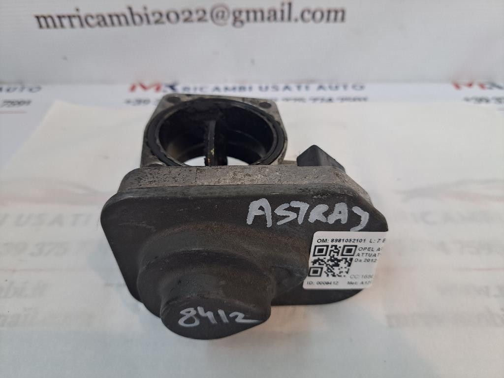 Valvola EGR OPEL Astra J 2° Serie