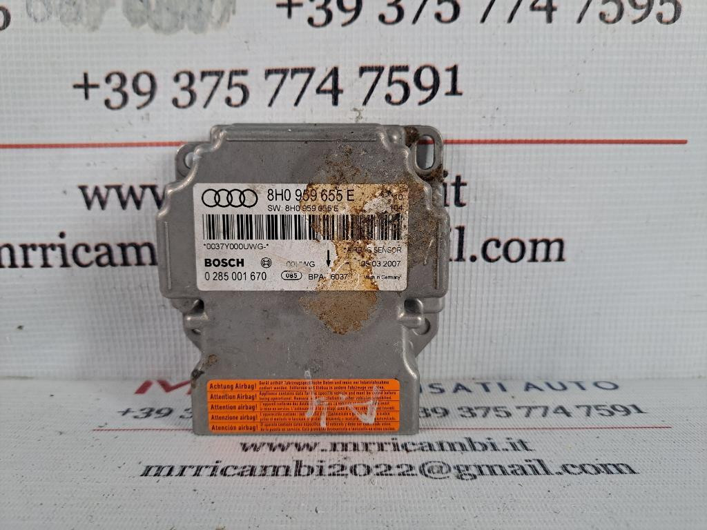 Centralina Airbag AUDI A4 Cabrio Serie B6 (8H7) (02>09)