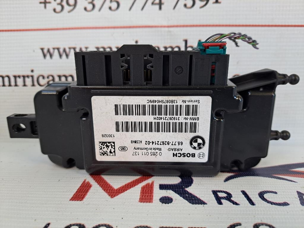 Centralina Airbag BMW Serie 3 F30 Berlina