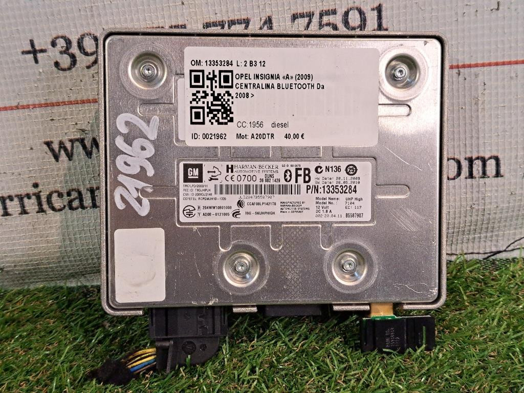 Centralina bluetooth telefono OPEL Insignia Berlina