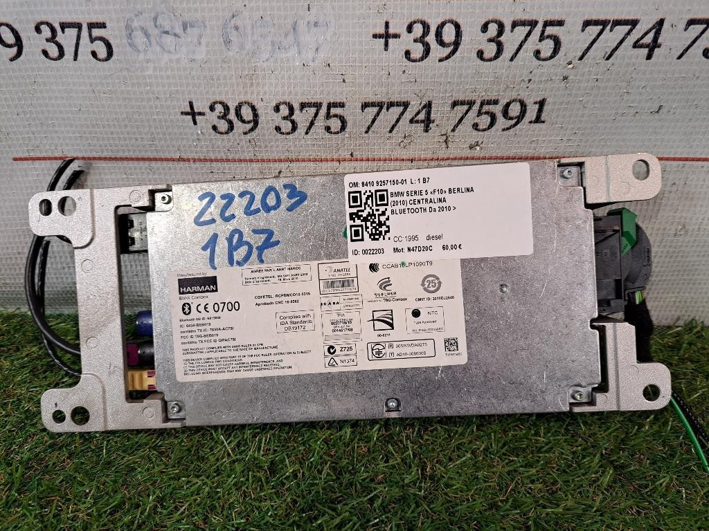 Centralina bluetooth telefono BMW Serie 3 E90 Berlina