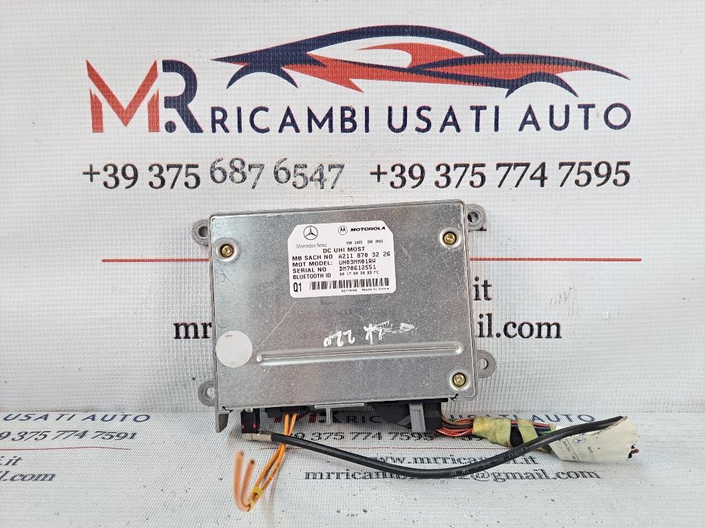 Centralina bluetooth telefono MERCEDES ML W164 3° Serie