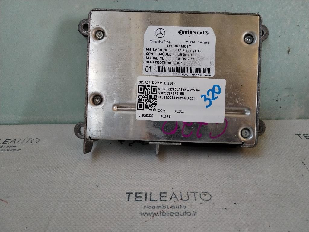 Centralina bluetooth telefono MERCEDES Classe C Berlina W204