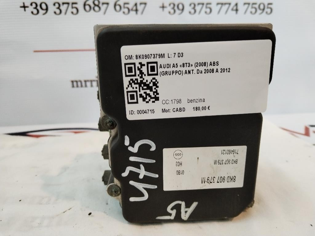 ABS AUDI A5 Berlina Serie (8T3) (07>)