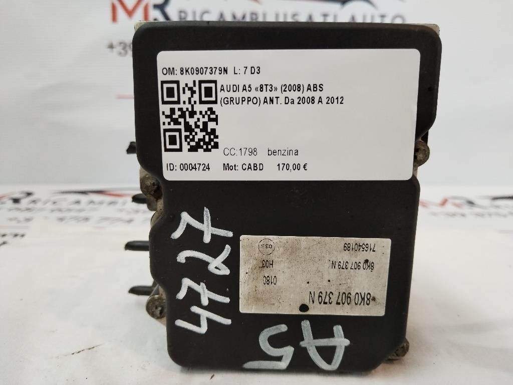 ABS AUDI A5 Berlina Serie (8T3) (07>)