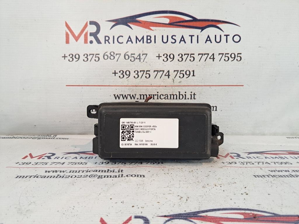 box contenitore porta fusibili MINI Cooper 1°  Serie