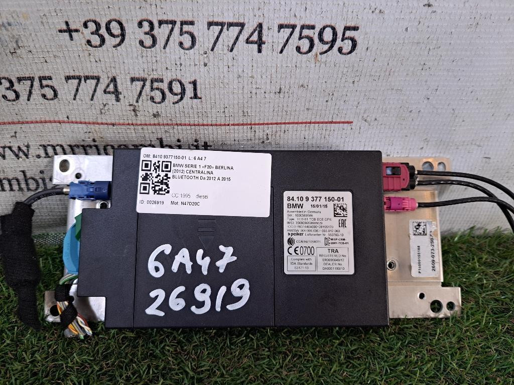Centralina bluetooth telefono BMW Serie 1 F20 (11>19)