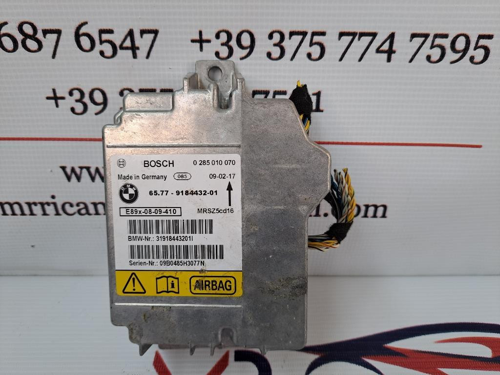 Centralina Airbag BMW Serie 3 E90 Berlina 2° Serie