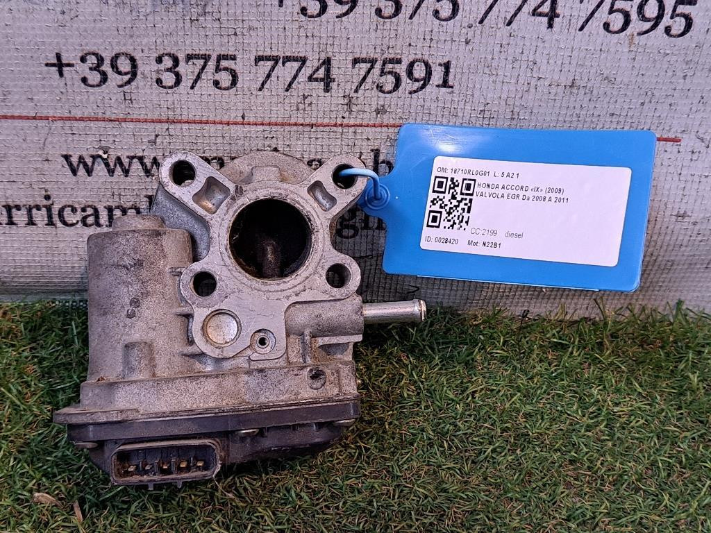 Valvola EGR HONDA Accord Berlina 8° Serie