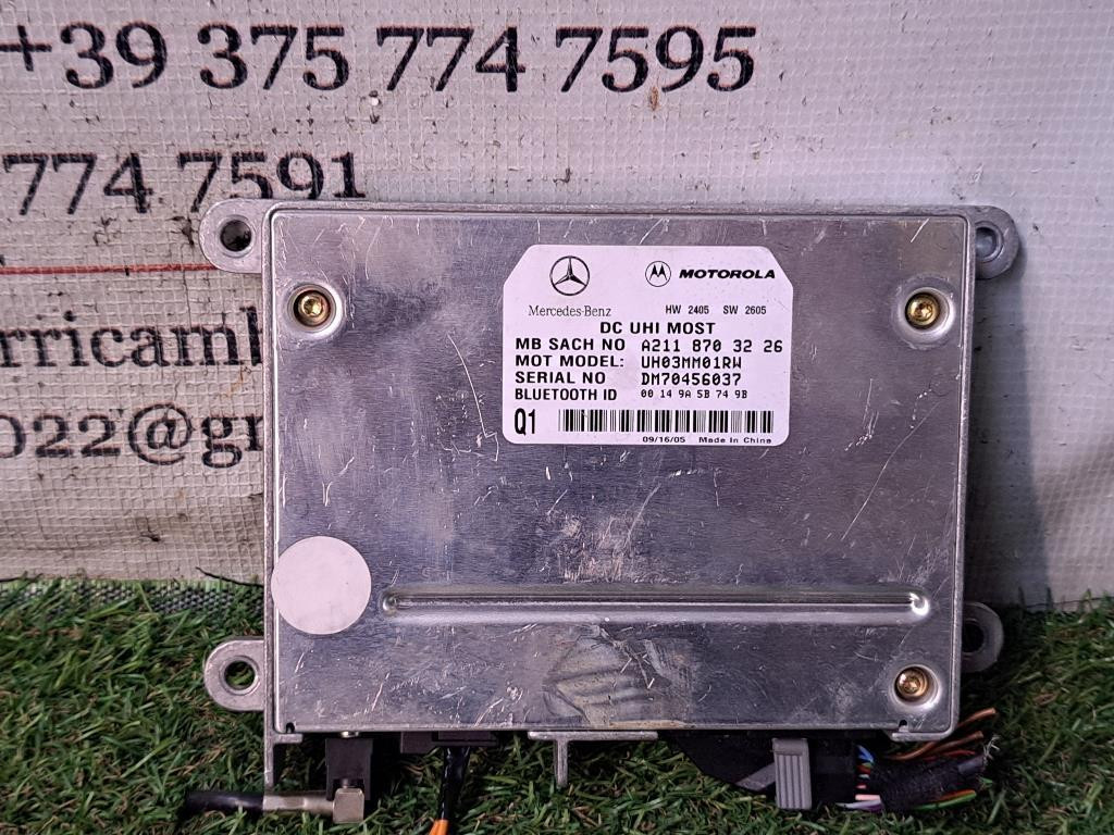 Centralina bluetooth telefono MERCEDES SLK W171 2° Serie