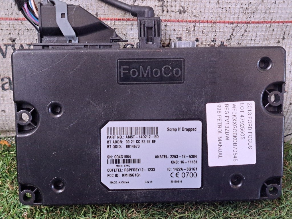 Centralina bluetooth telefono FORD Focus Berlina 5° Serie